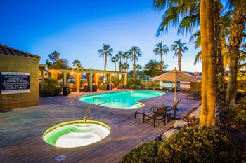 The vistas apartment homes spa